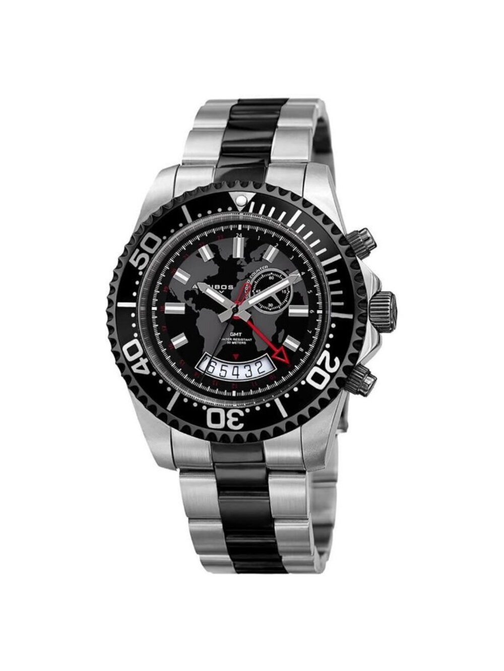 NWT Akribos XXIV Men's Casual Quartz Black Dial Men's Watch